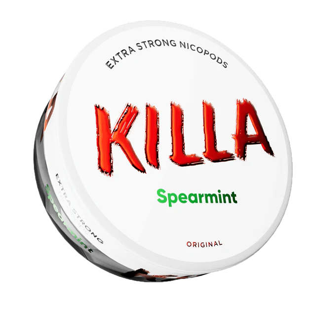 KILLA Spearmint Nicotine Pouches 13.2mg